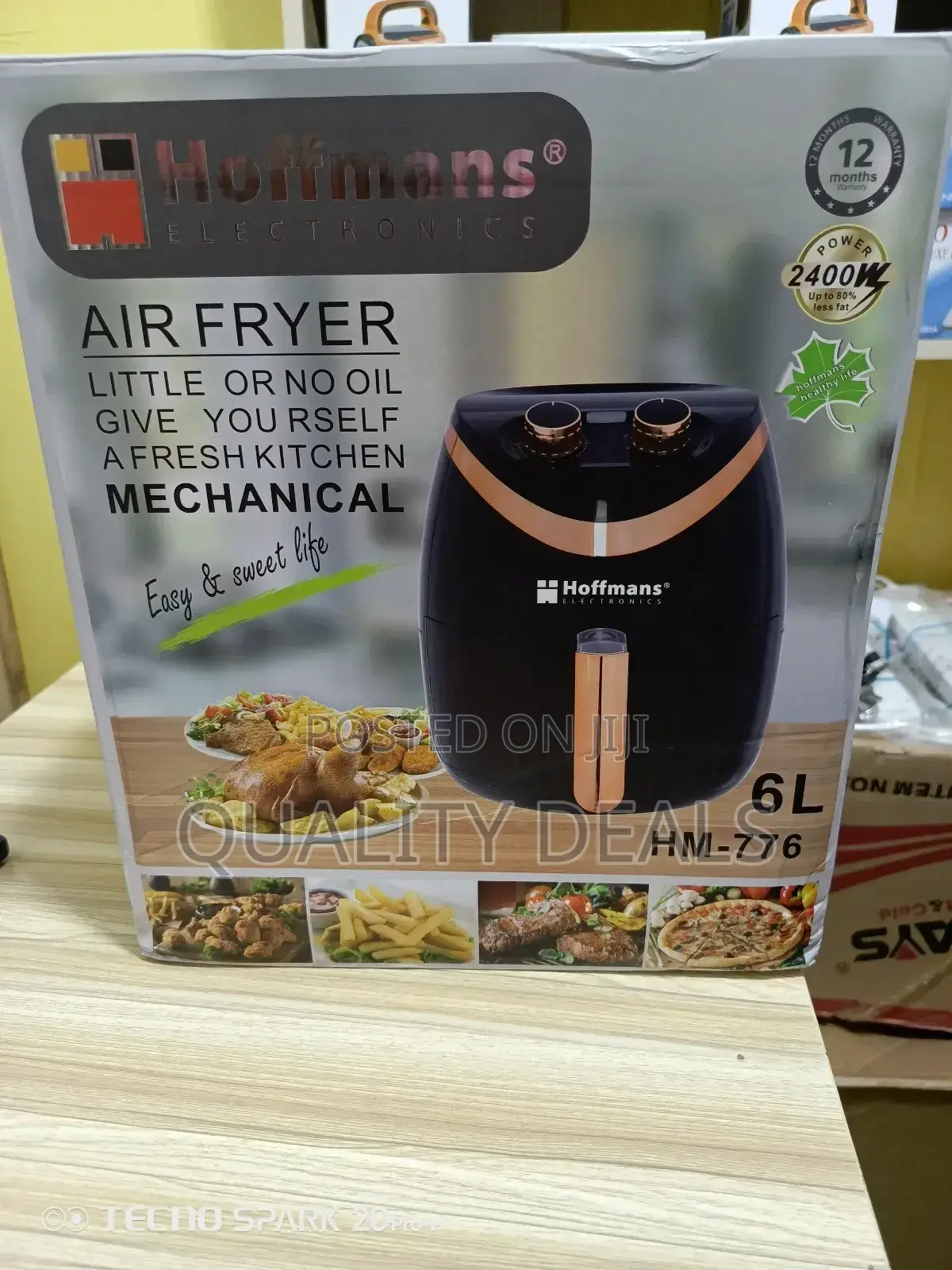 Hoffmans 6L Air Fryer HM-776