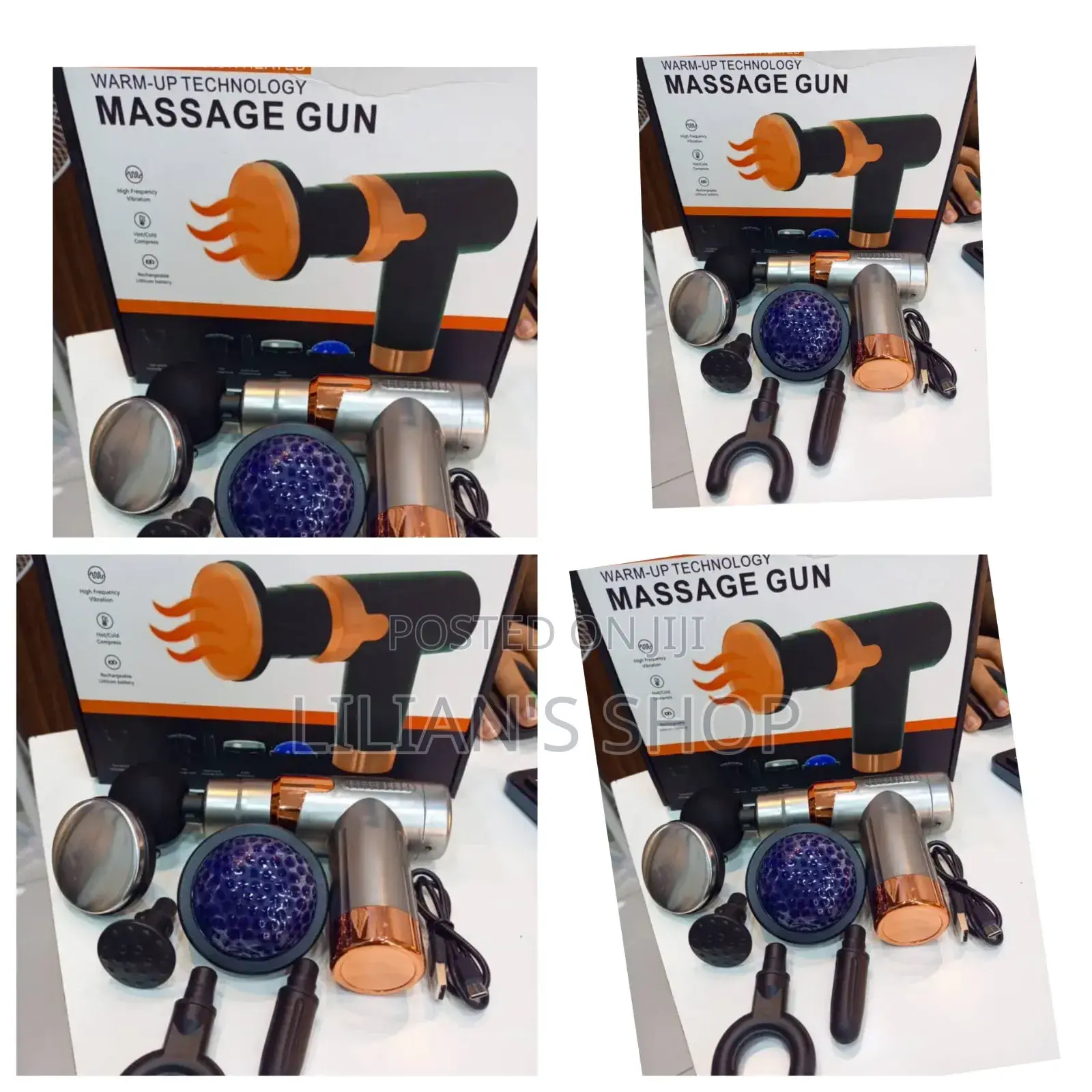 Warm Up Technology Full Body Massage Gun