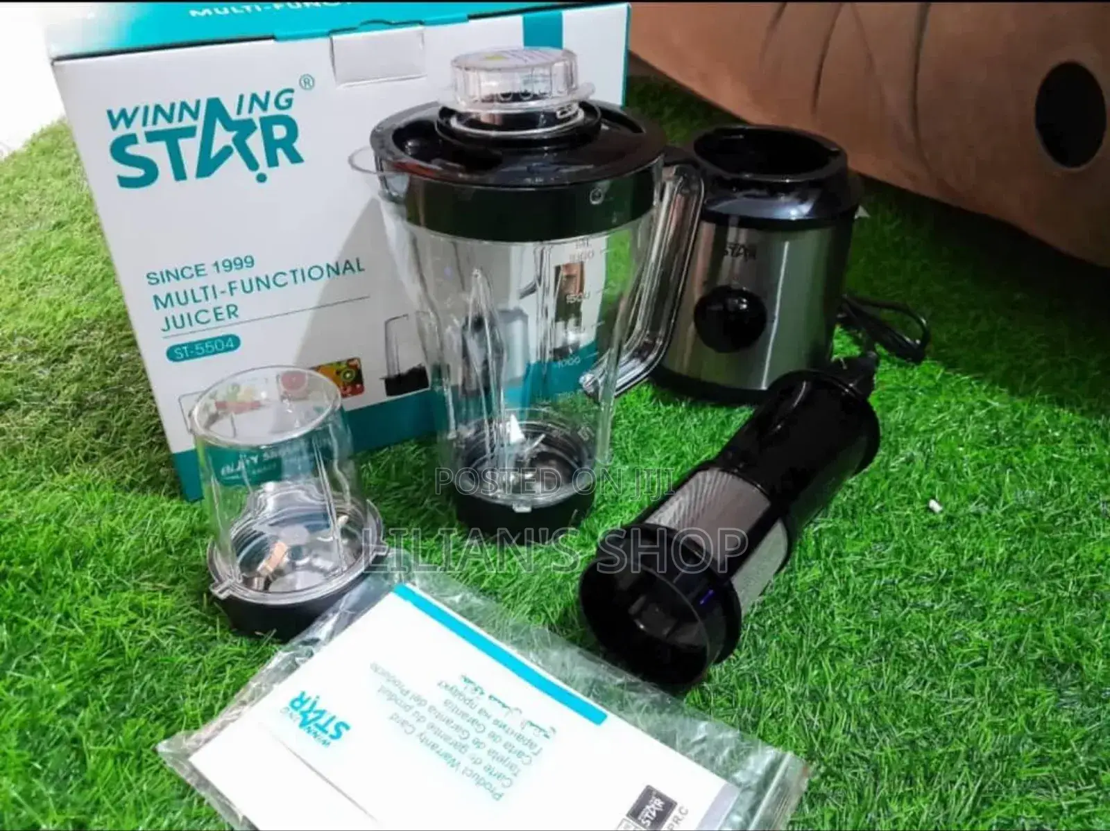 Winning Star 2 in 1 Blender