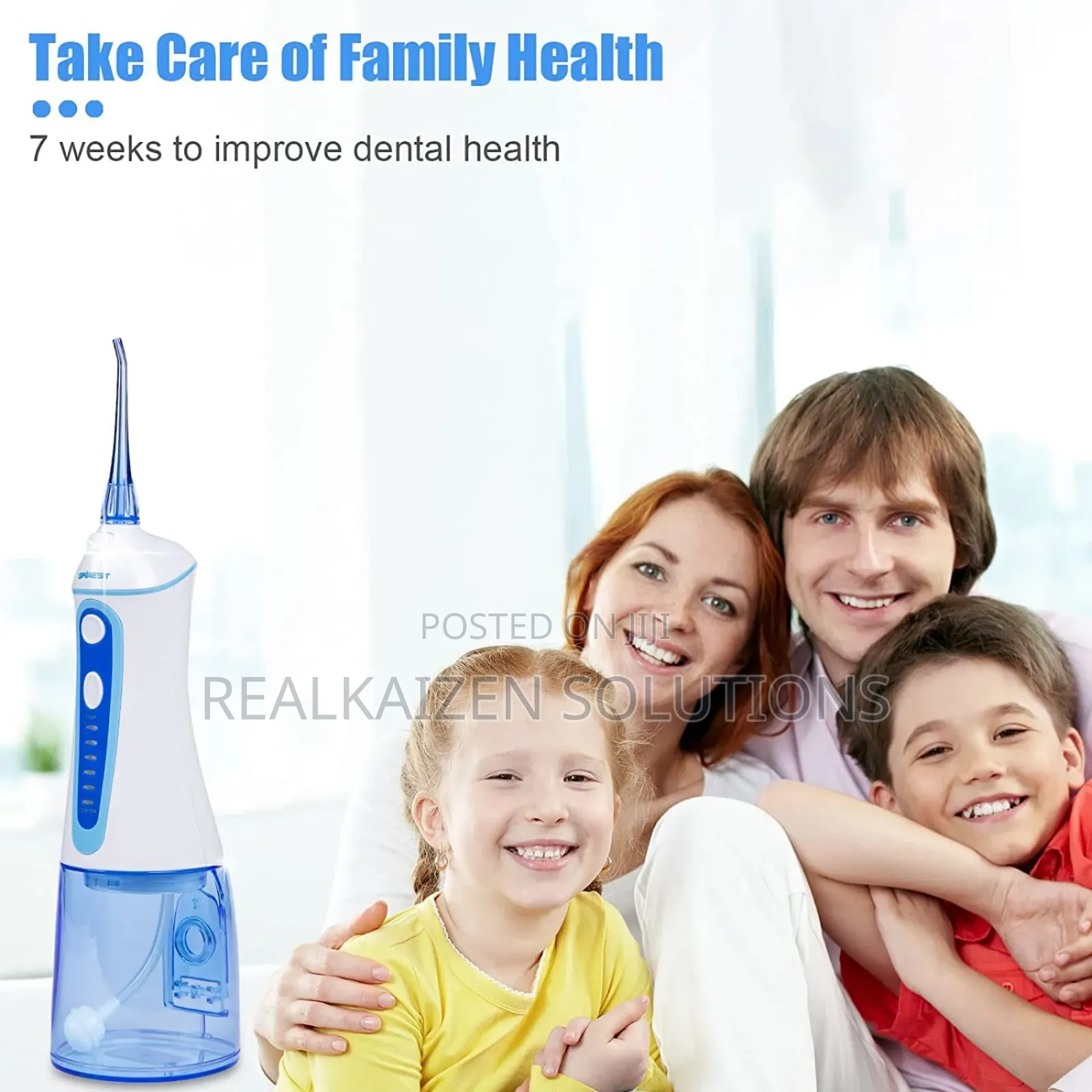GRINEST Waterproof Portable Dental Oral Water Flosser