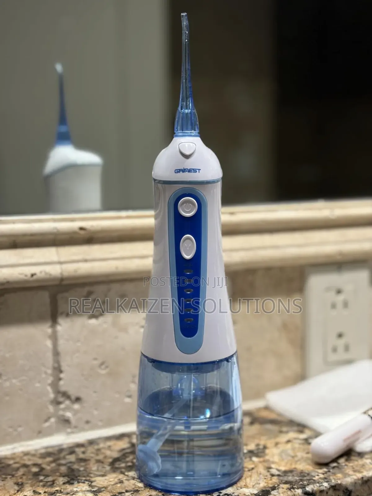 GRINEST Waterproof Portable Dental Oral Water Flosser