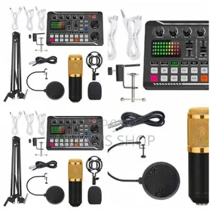 V10s Usb Card Headset Condenser Microphone