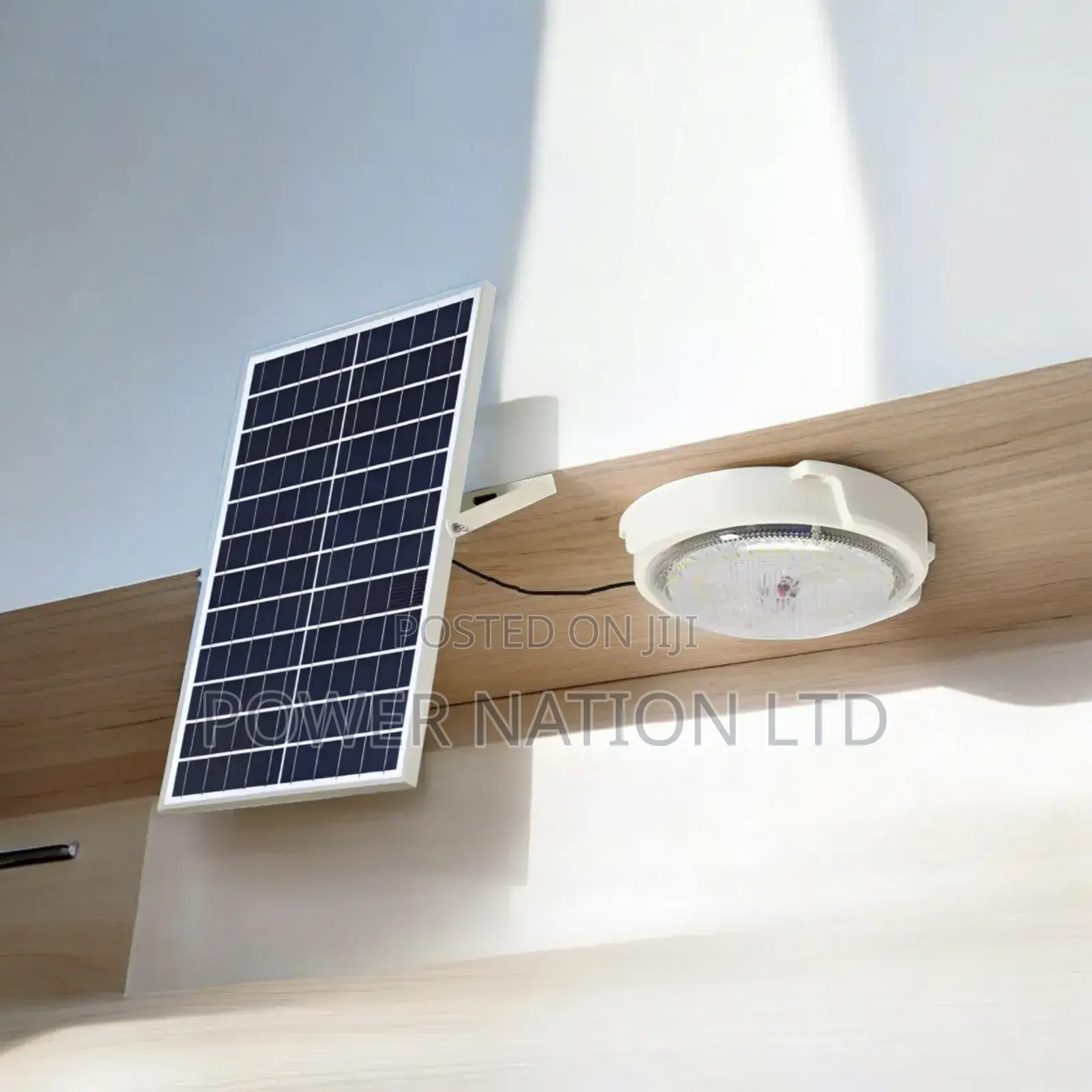 100w Blue Carbon Solar Ceiling Light