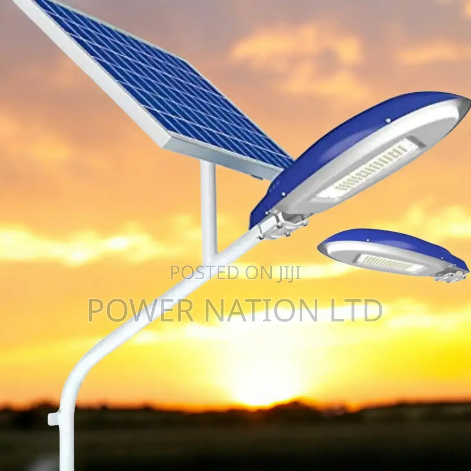 Pure Precious Blue Carbon 500w Solar Street Light Lifepo4