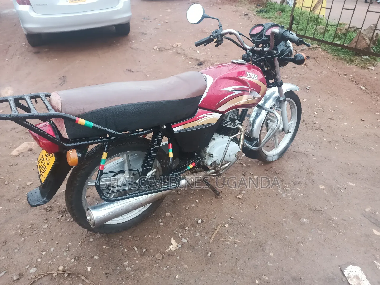 TVS XL 100 2017 Red