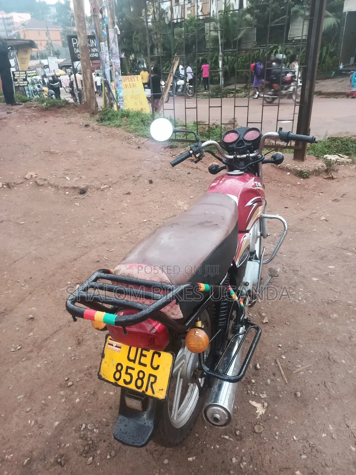 TVS XL 100 2017 Red