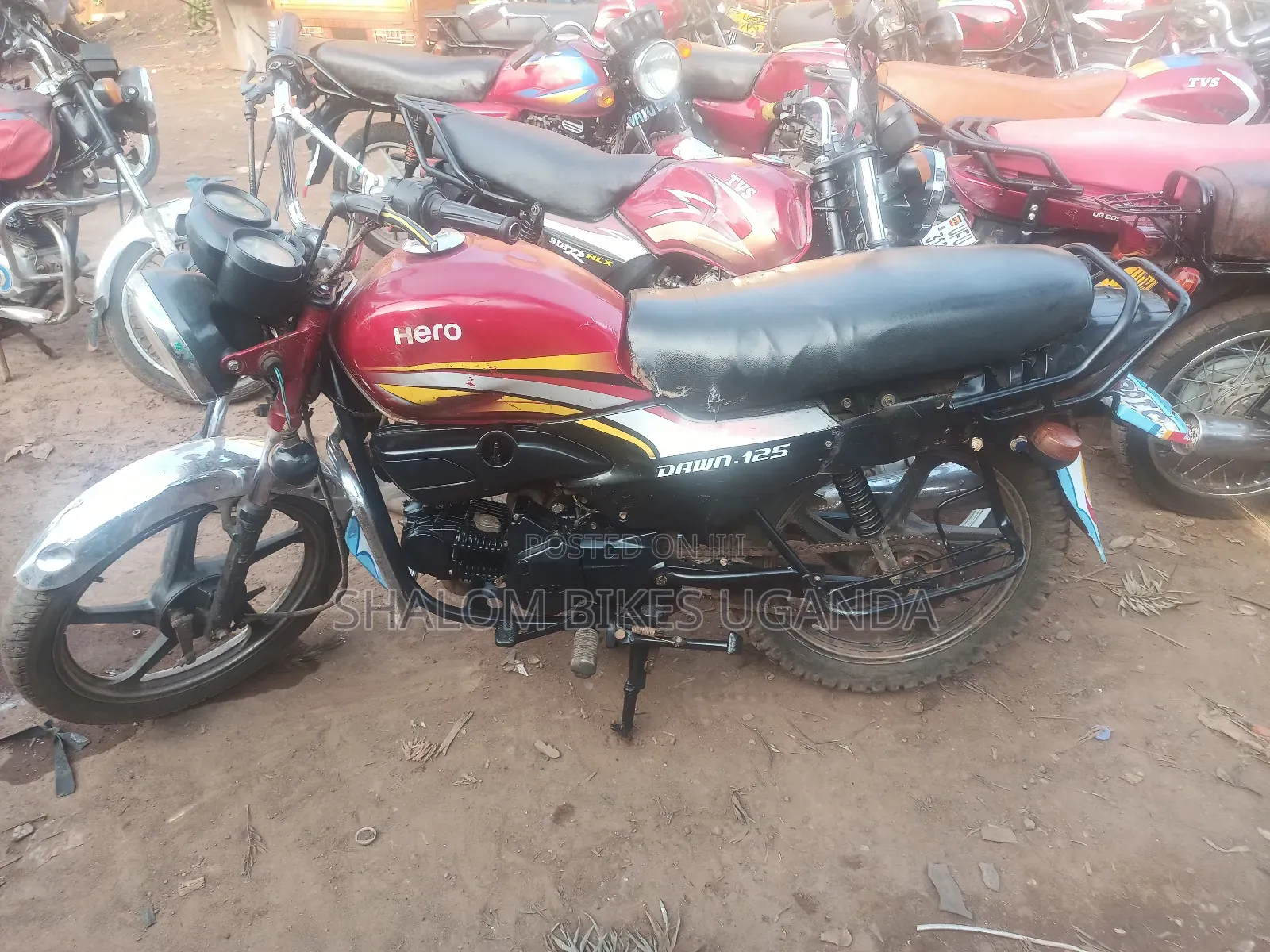 Hero Dawn 125 2019 Red