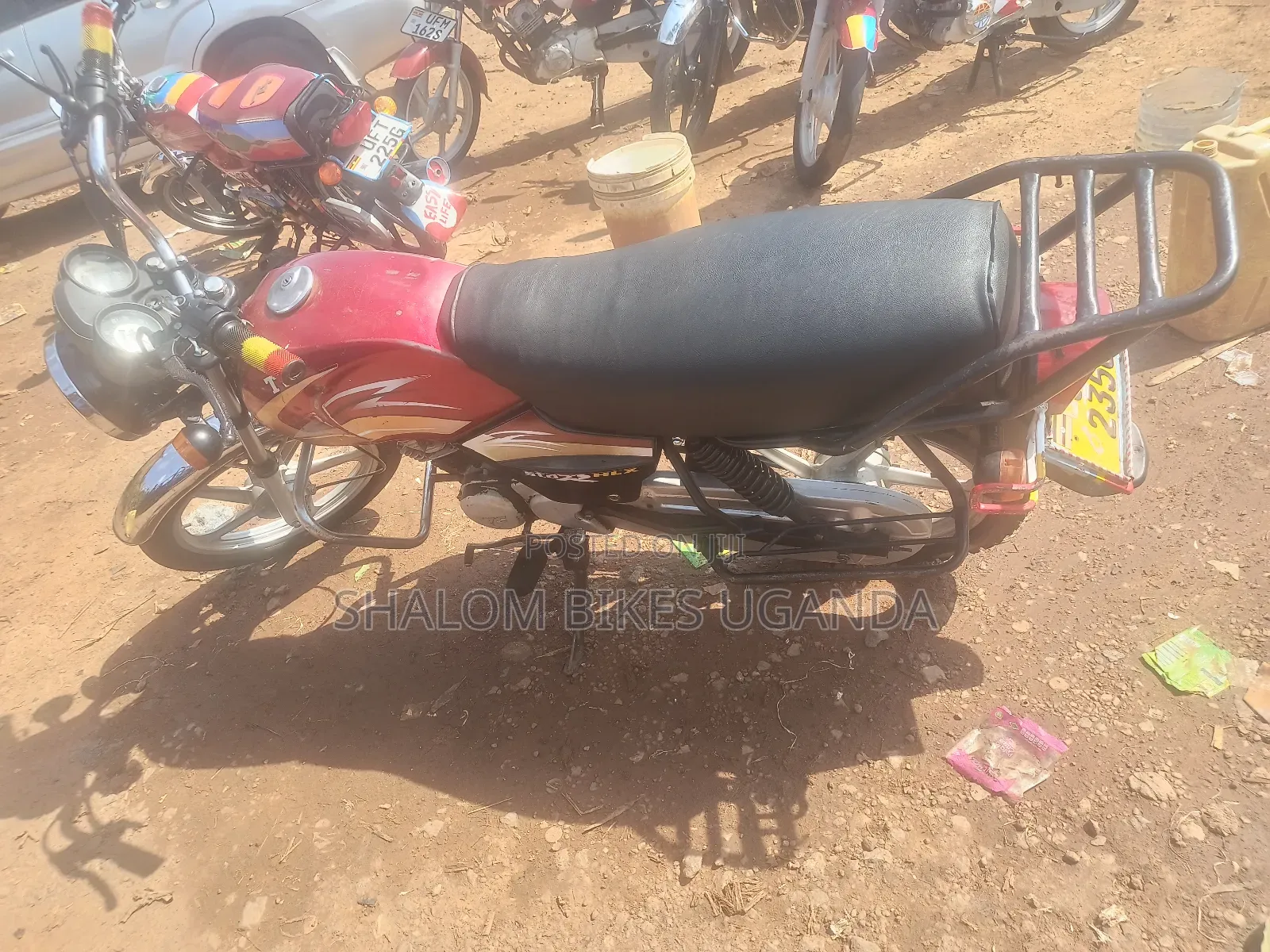 TVS XL 100 2017 Red