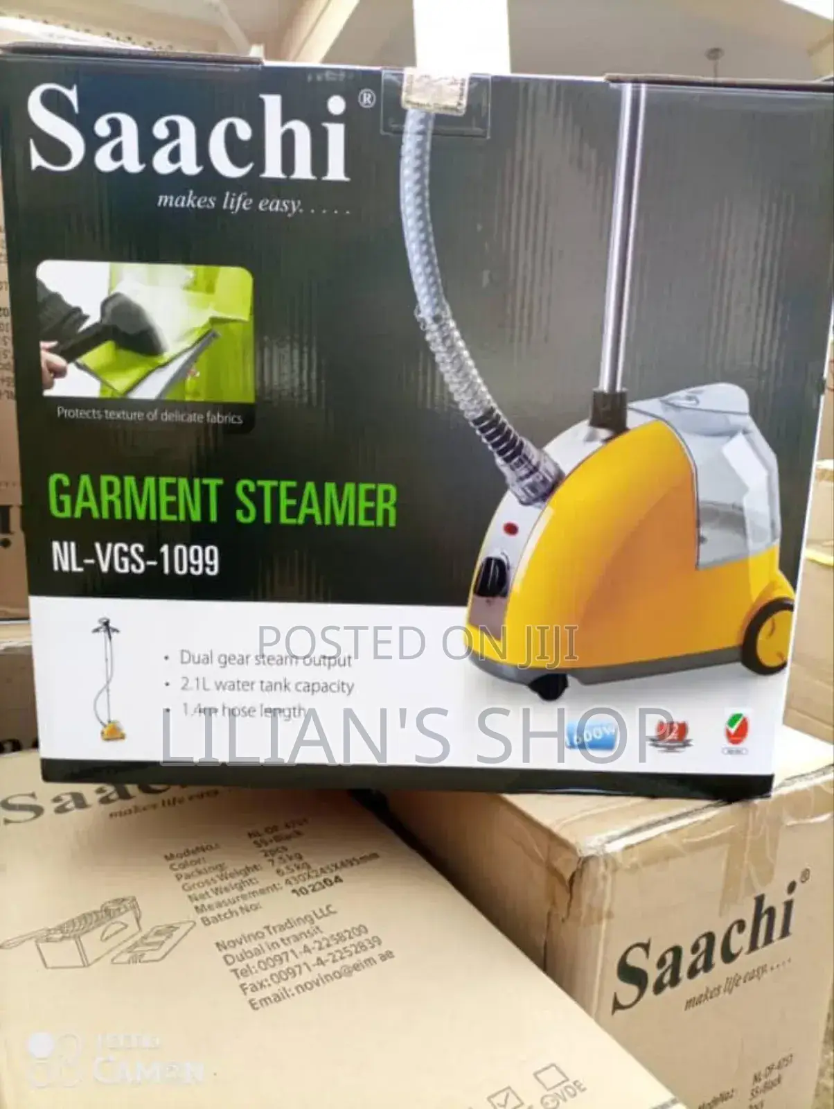Electric Saachi Garment Steamer 2.1L