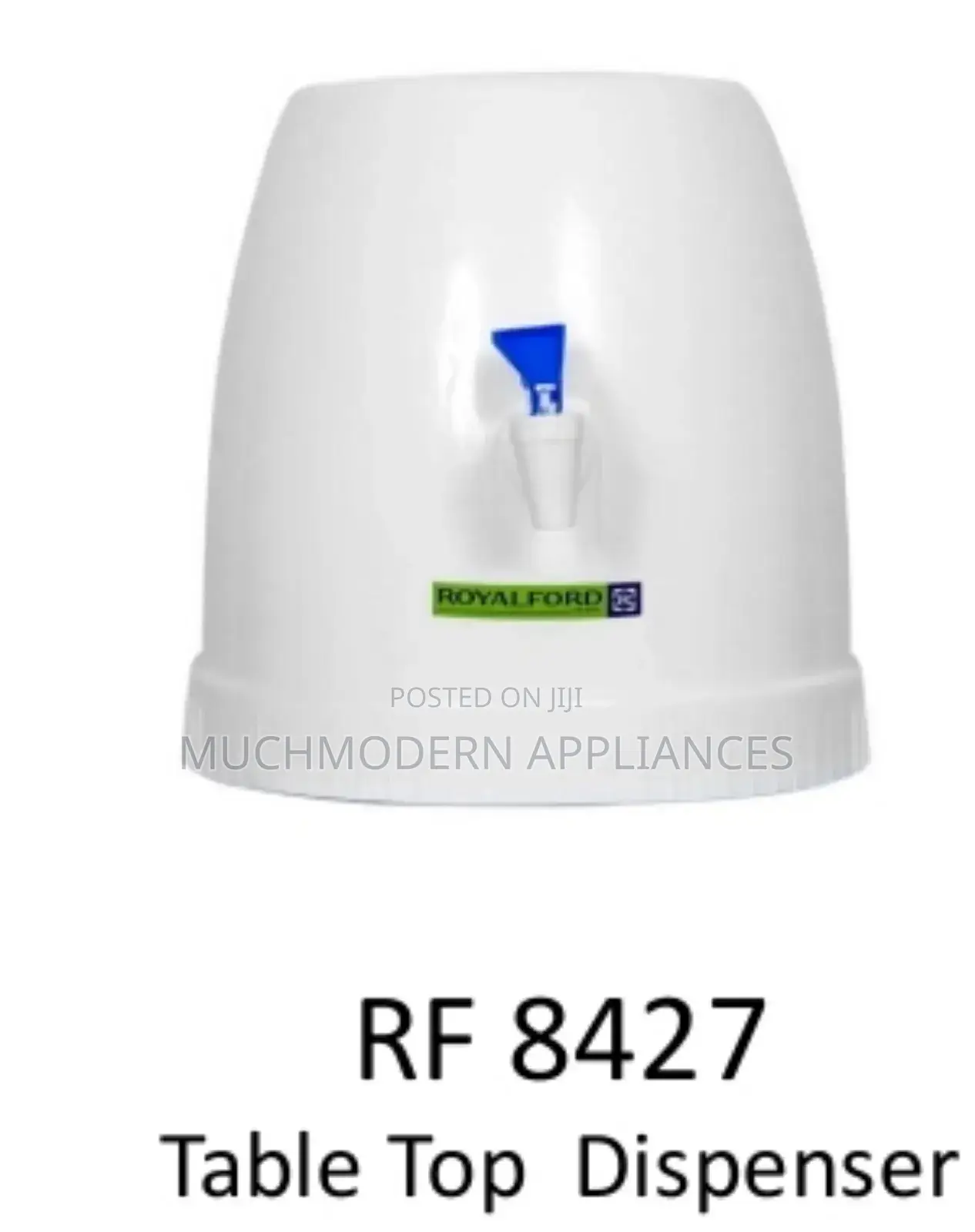 Royalford RF 8427
Table Top Dispenser