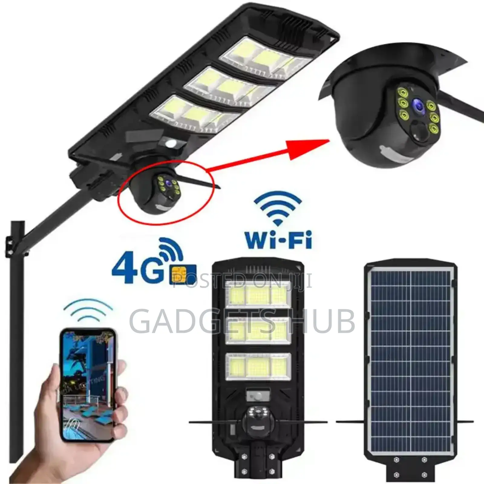 4g  Wifi Security Camera
IP65 Courtyard
Solar Street Light