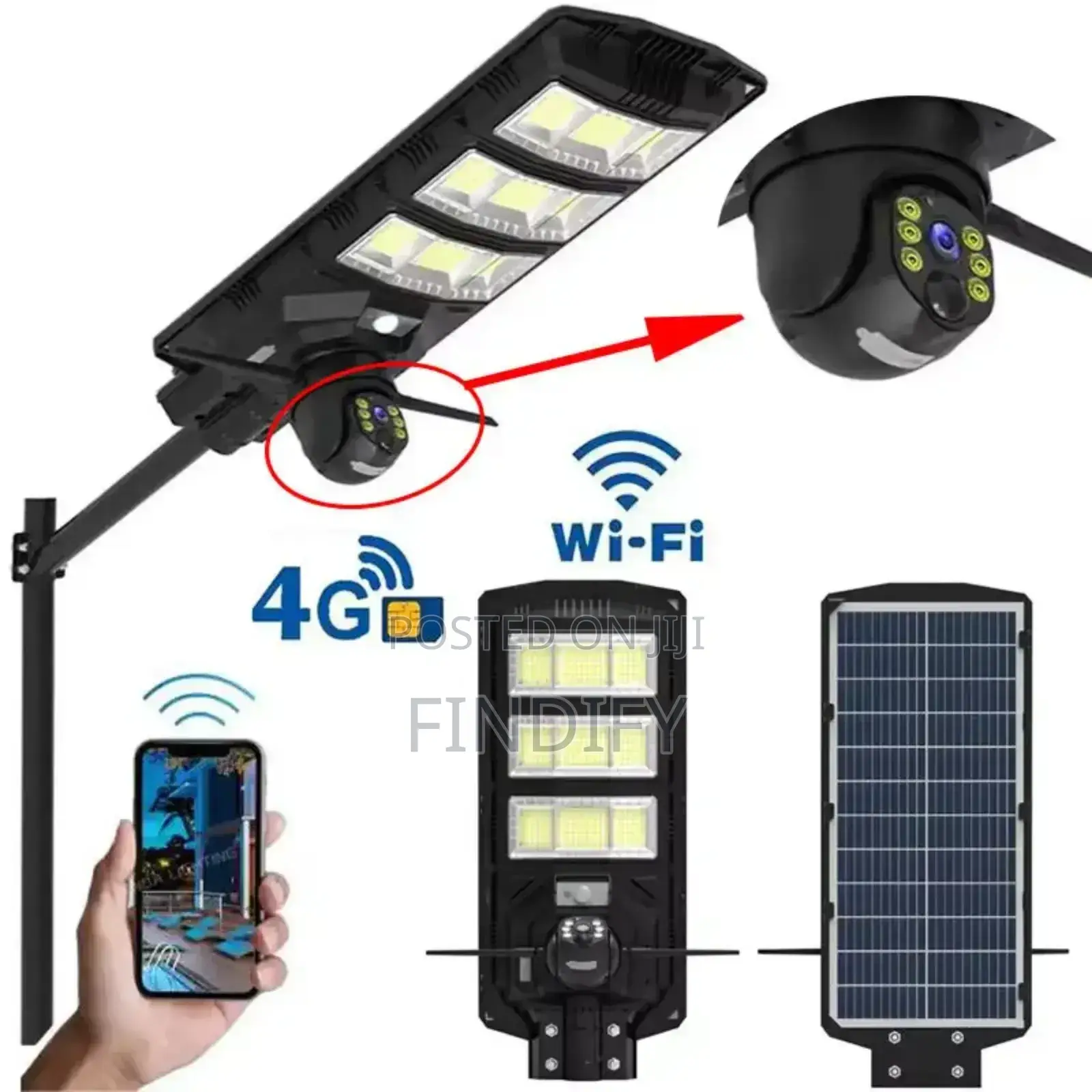 4g  Wifi Security Camera
IP65 Courtyard
Solar Street Light