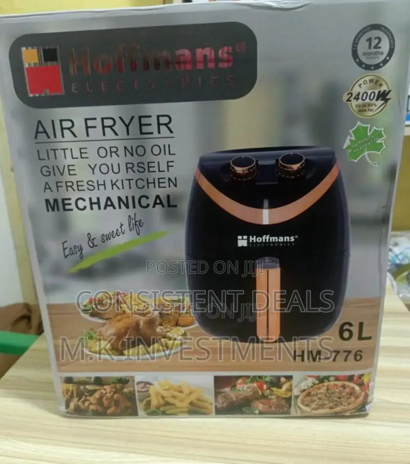 Hoffmans 6L Electric Air Fryer