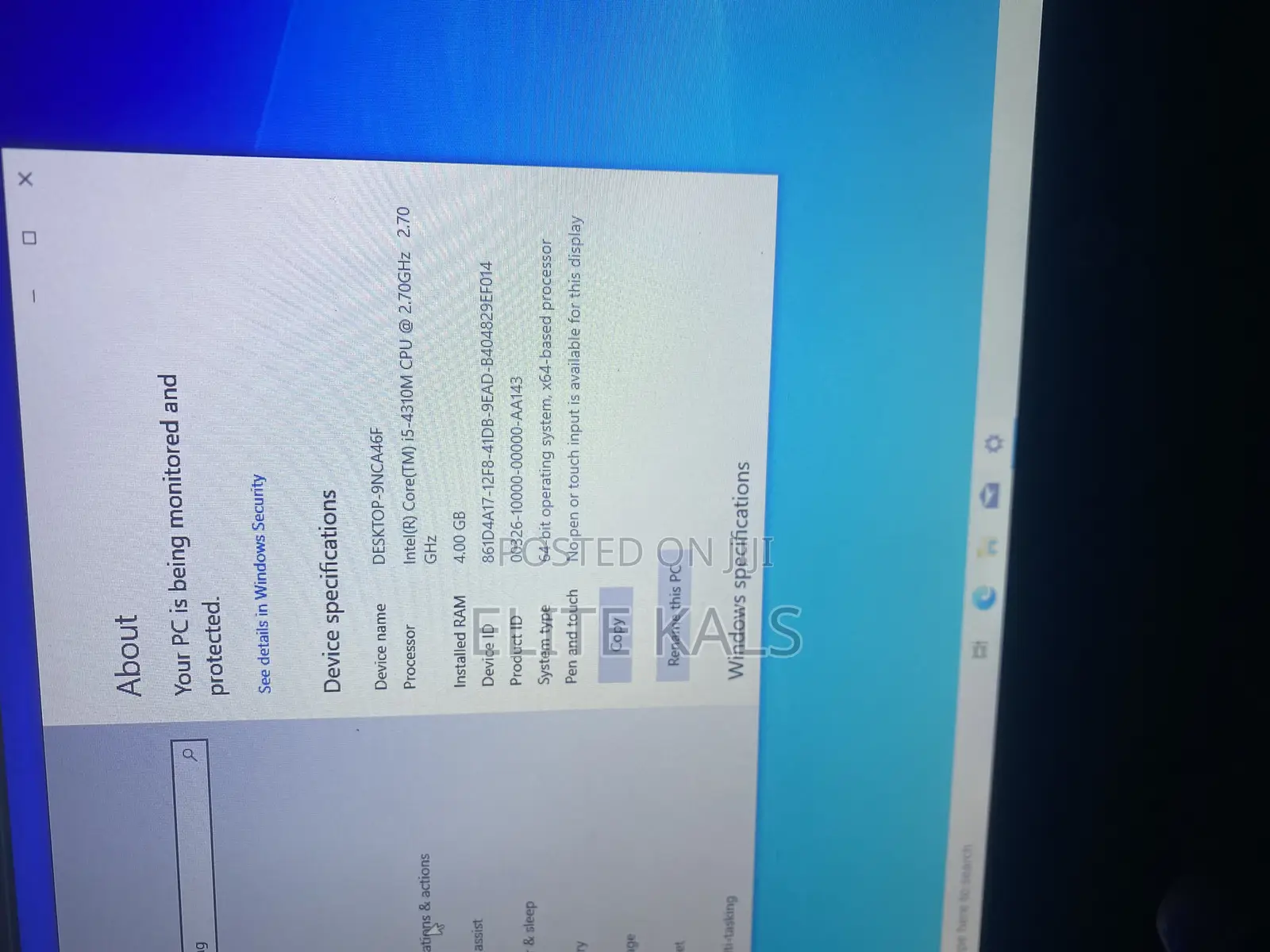 Laptop HP ProBook 640 G1 4GB Intel Core I5 HDD 500GB