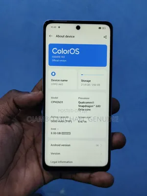 Oppo A60 256 GB Blue