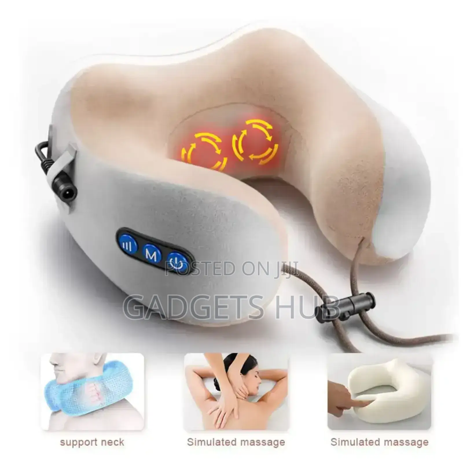 U-shaped Neck Pillow Multifunctional Electric Massaging