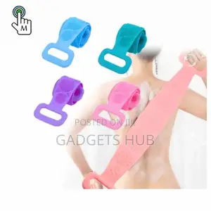 Silicone Bath Body Brush Soft Rub Back Scurbber
Exfoliating