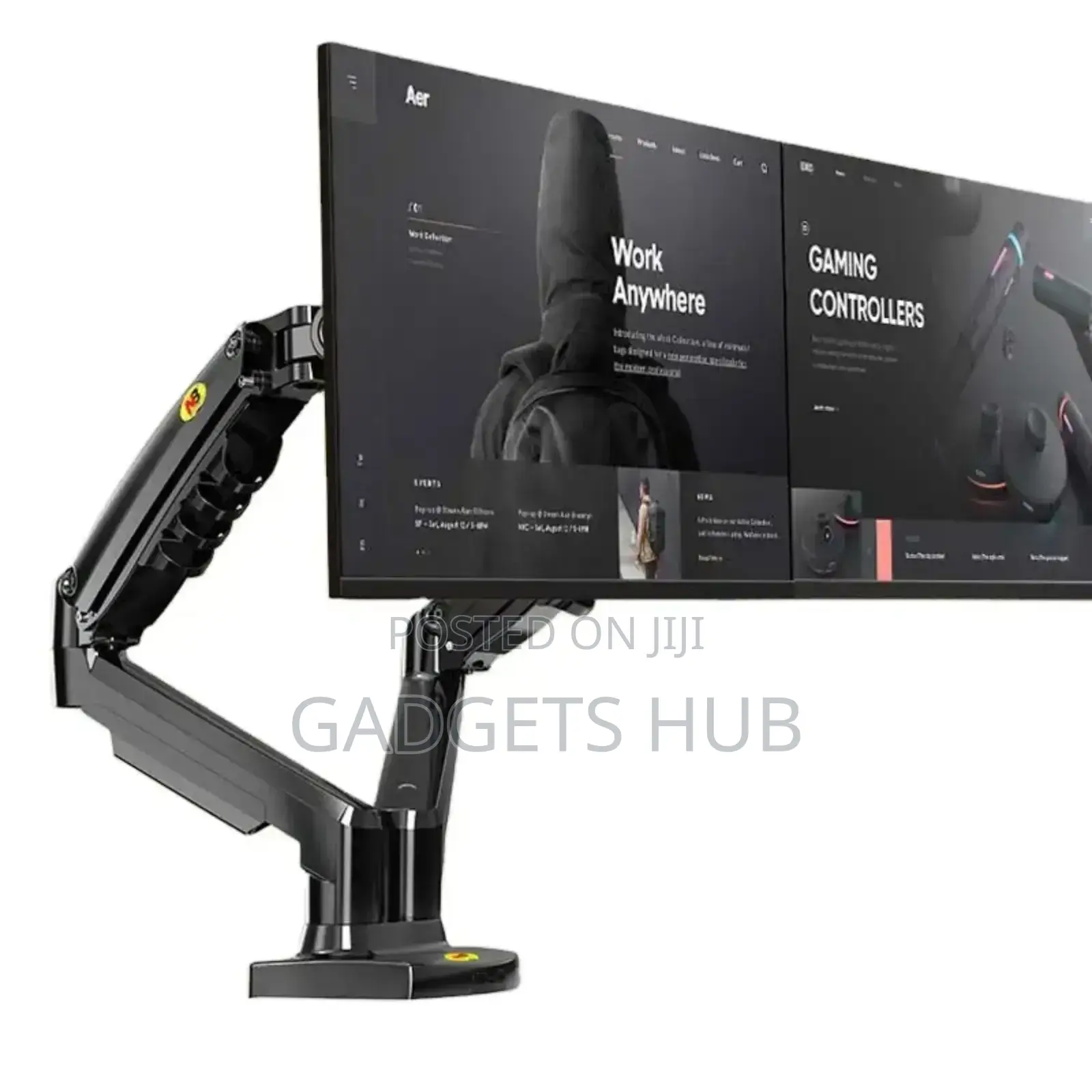 Monitor Stand For Heavy Duty Dual Monitor Mount