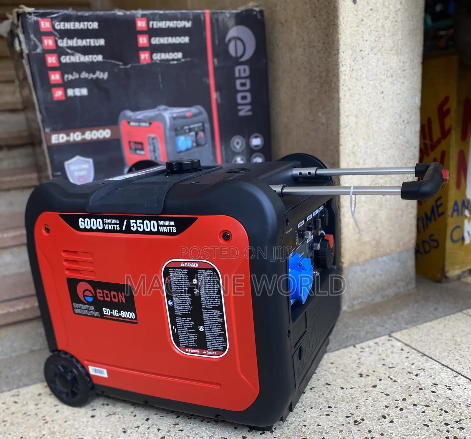 Portable Silent Generator Digital 6000W Starting