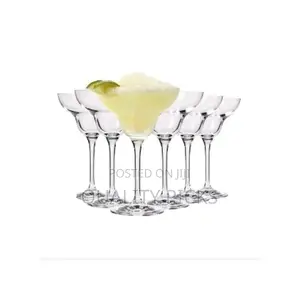 Bistro 6 Pieces of Juice Cocktail Martin Glasses