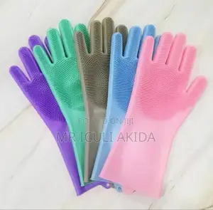 Dog/Pet Rubber Sponge Cleaning Gloves