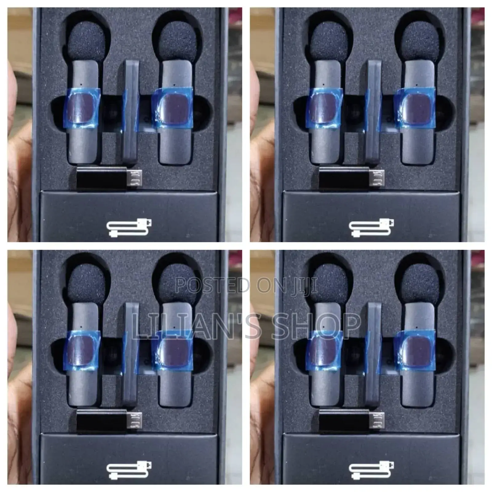Dual Wireless Lavalier Microphone
