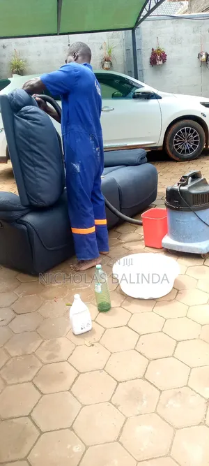 Any Time Sofa Cleaning in Progress