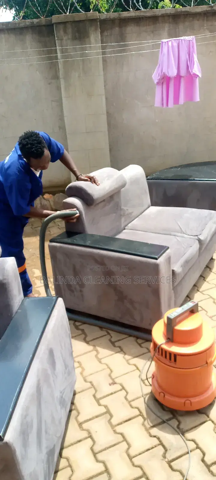 After Sofa Cleaning on Sun Dry