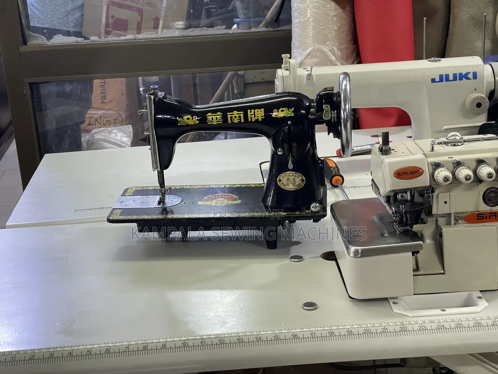 Japan Used Sewing Machines With Local Stand With Warranty