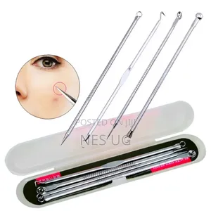 Acne Black Head Removal Needles Facial Cleansing Tool - 4pcs