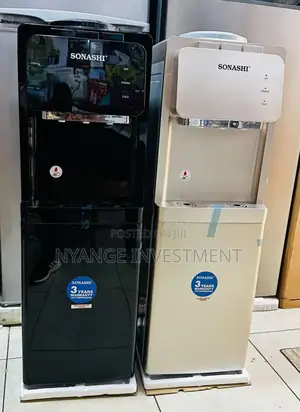 Sonashi Water Dispenser. It Has 3 Tap With Compressor