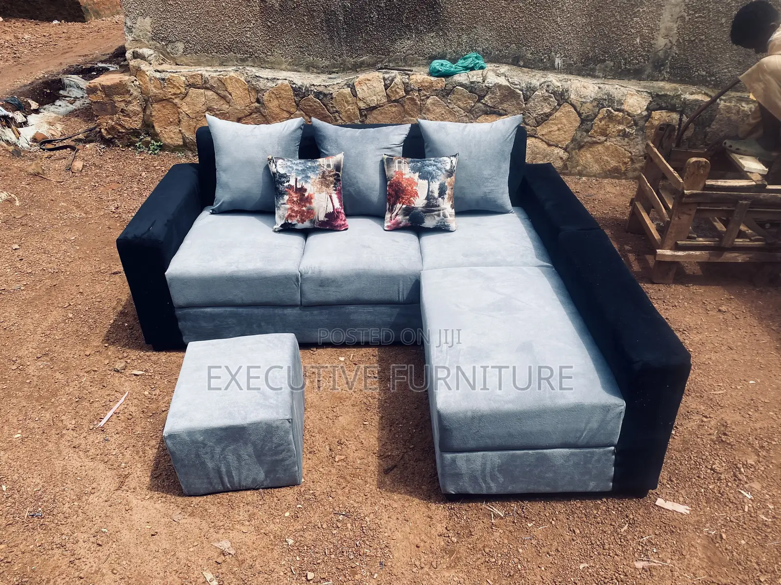 Mini Grayblack Sofa