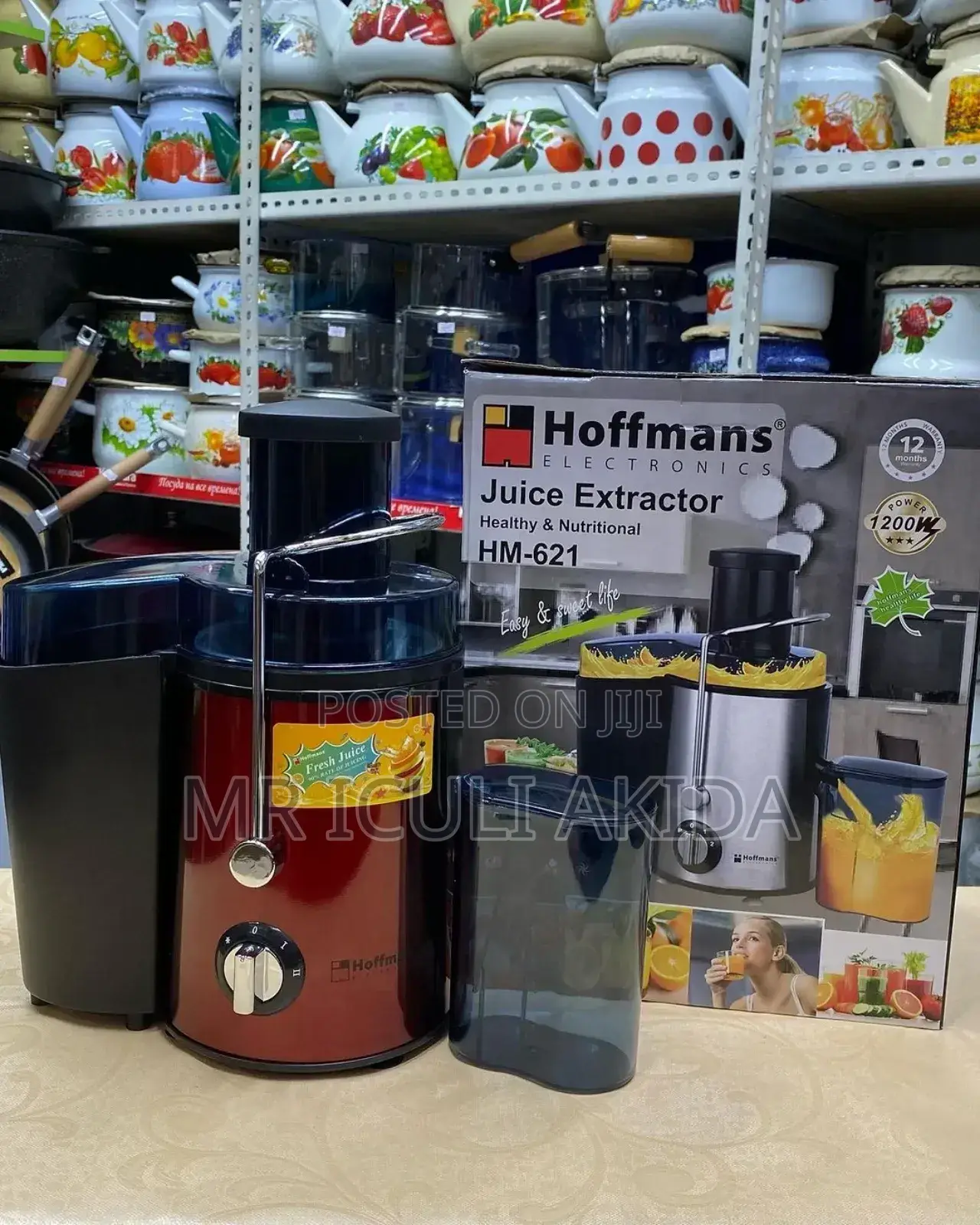 4in1 Hoffmans Healthy Nutritional Juice Extractor