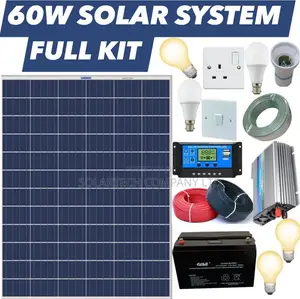 60W Solar Energy System Plant/ Kit