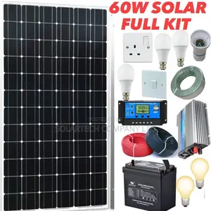 60W Full System Solar Package New