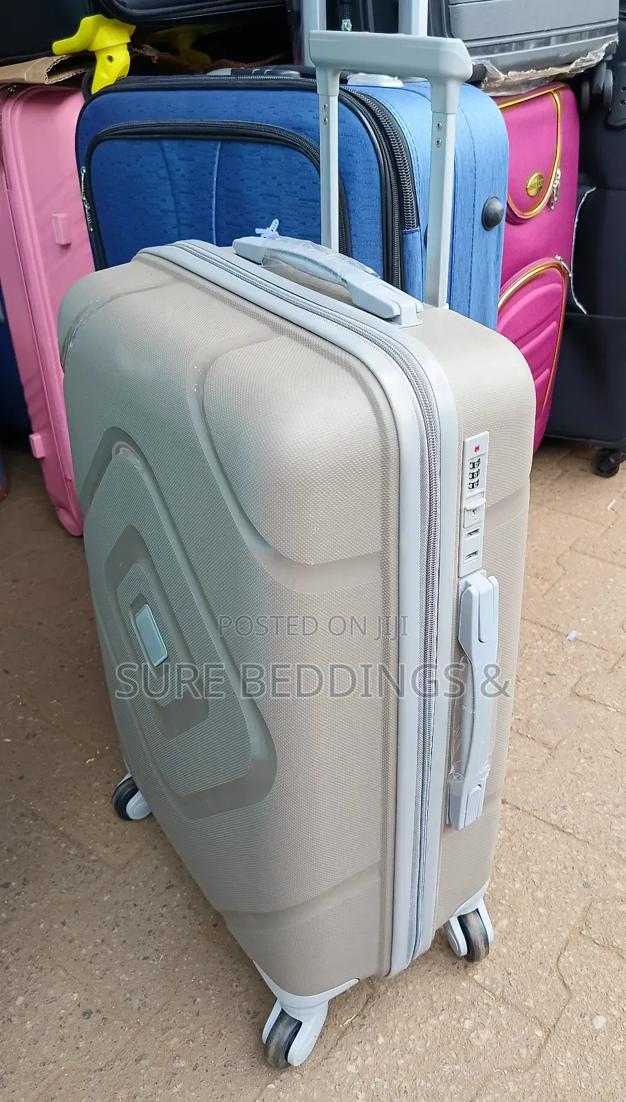 Medium Corporate Rubber Suitcase