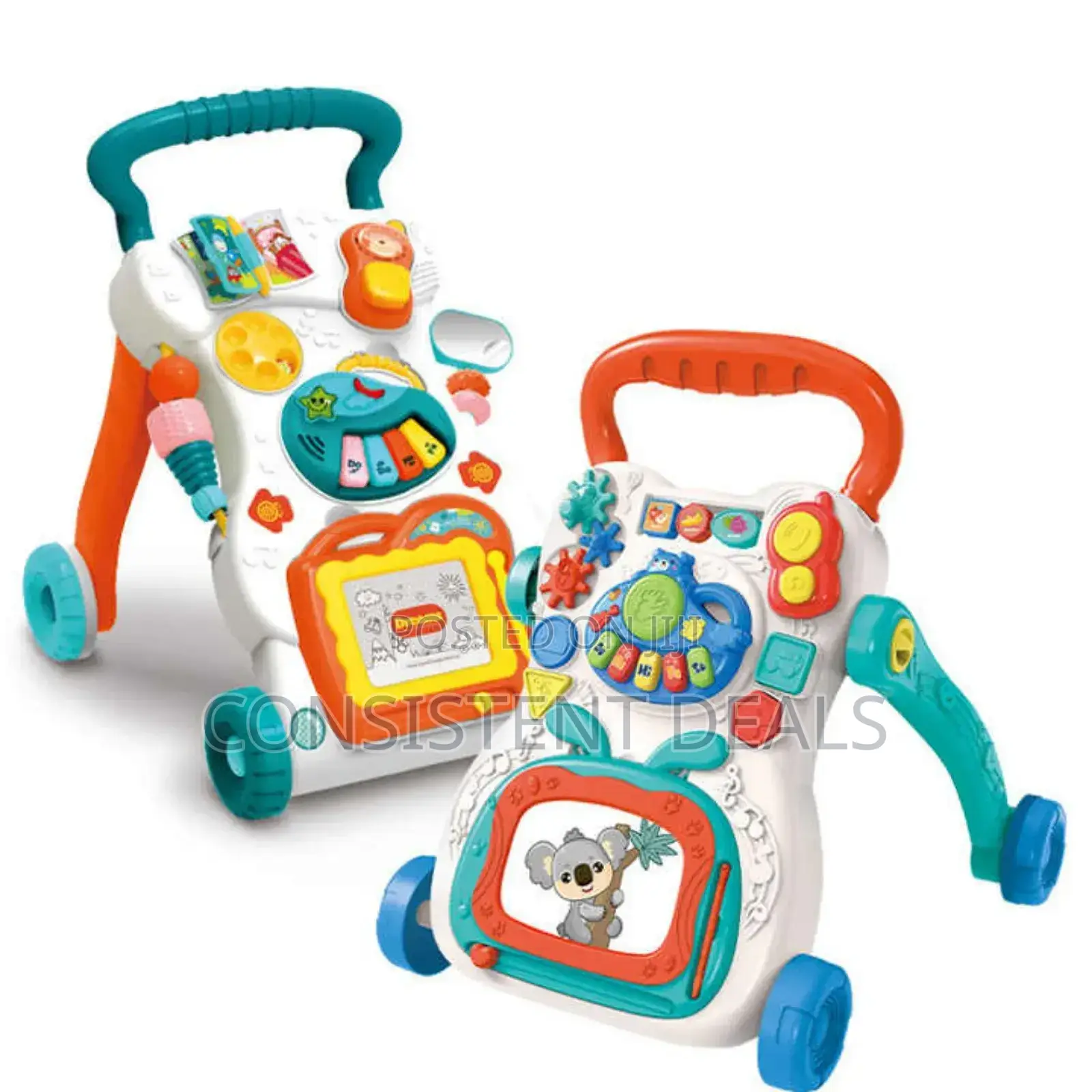 Multifunctional Baby Play Push Walker