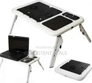 E-Table Portable Foldable Bed Laptop Tablet Table