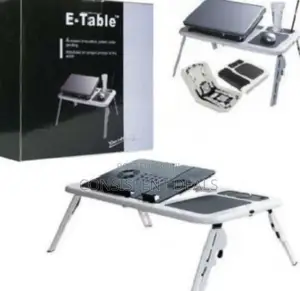 E-Table Portable Foldable Bed Laptop Tablet Table