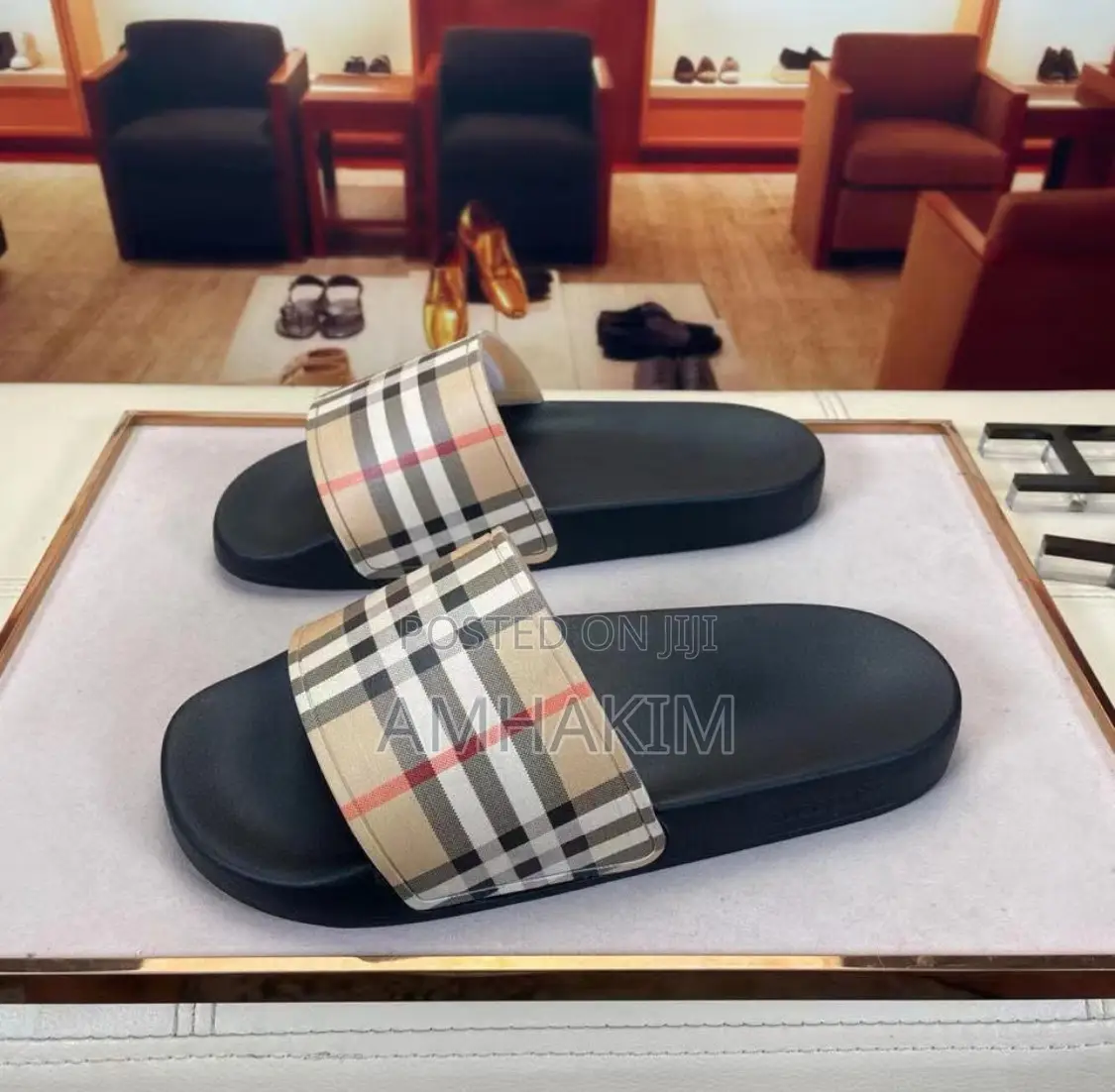 New Burberry Slides in Stock