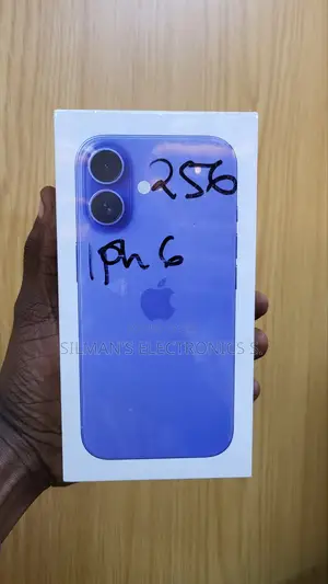 New Apple iPhone 16 256 GB Purple