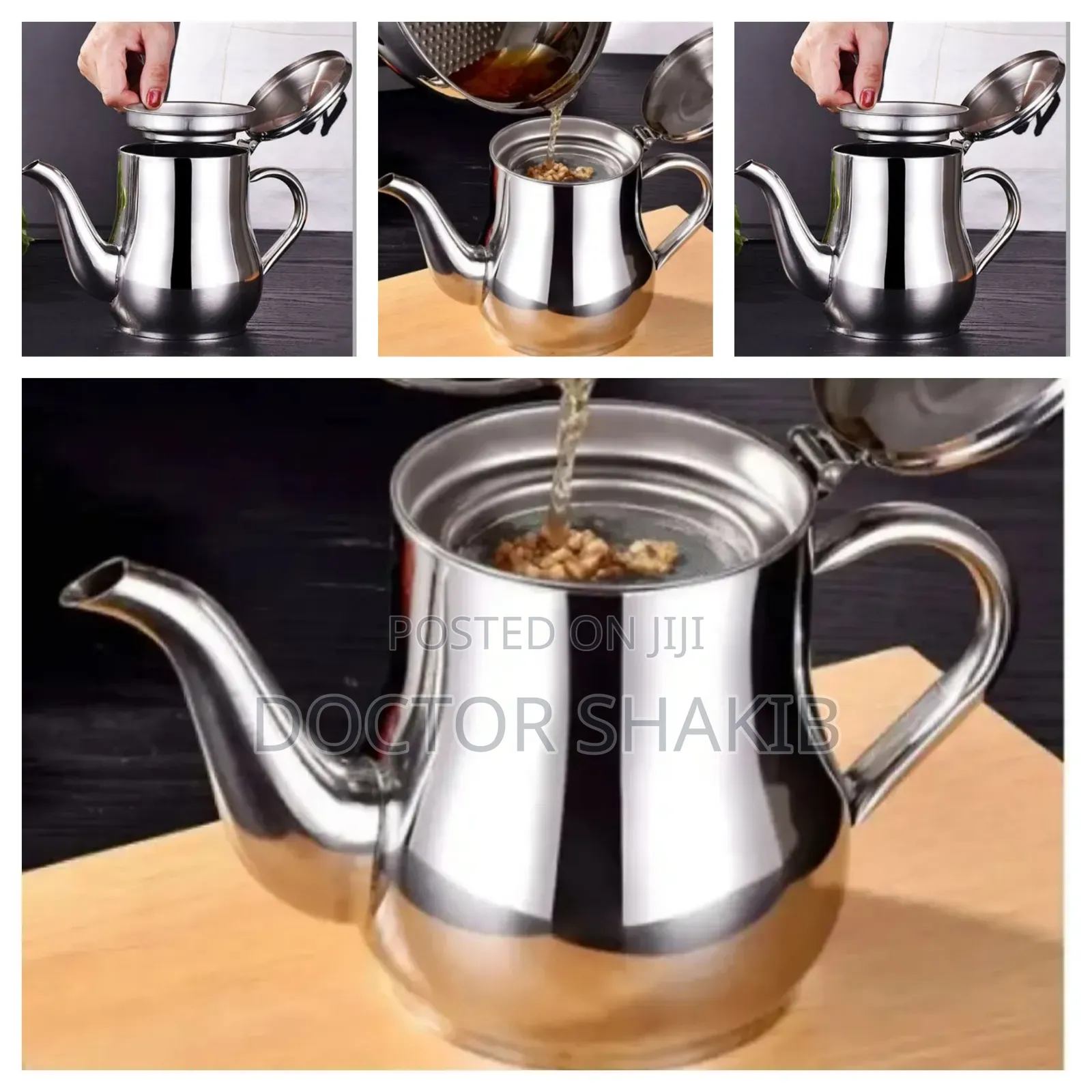 Stainless Steel Teapot (High Quality)