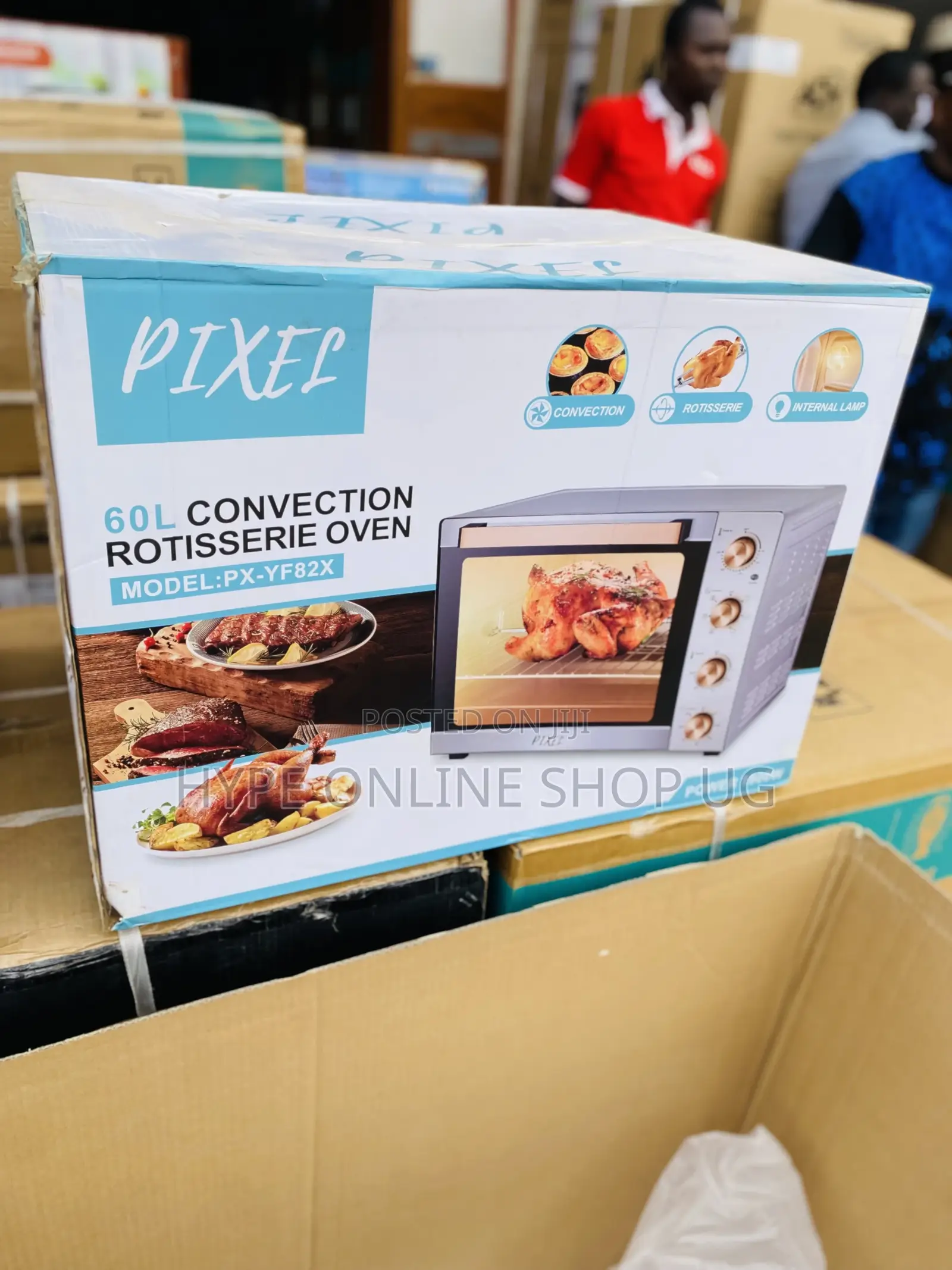 60L Mini Oven, It Roasts Meat and Grills