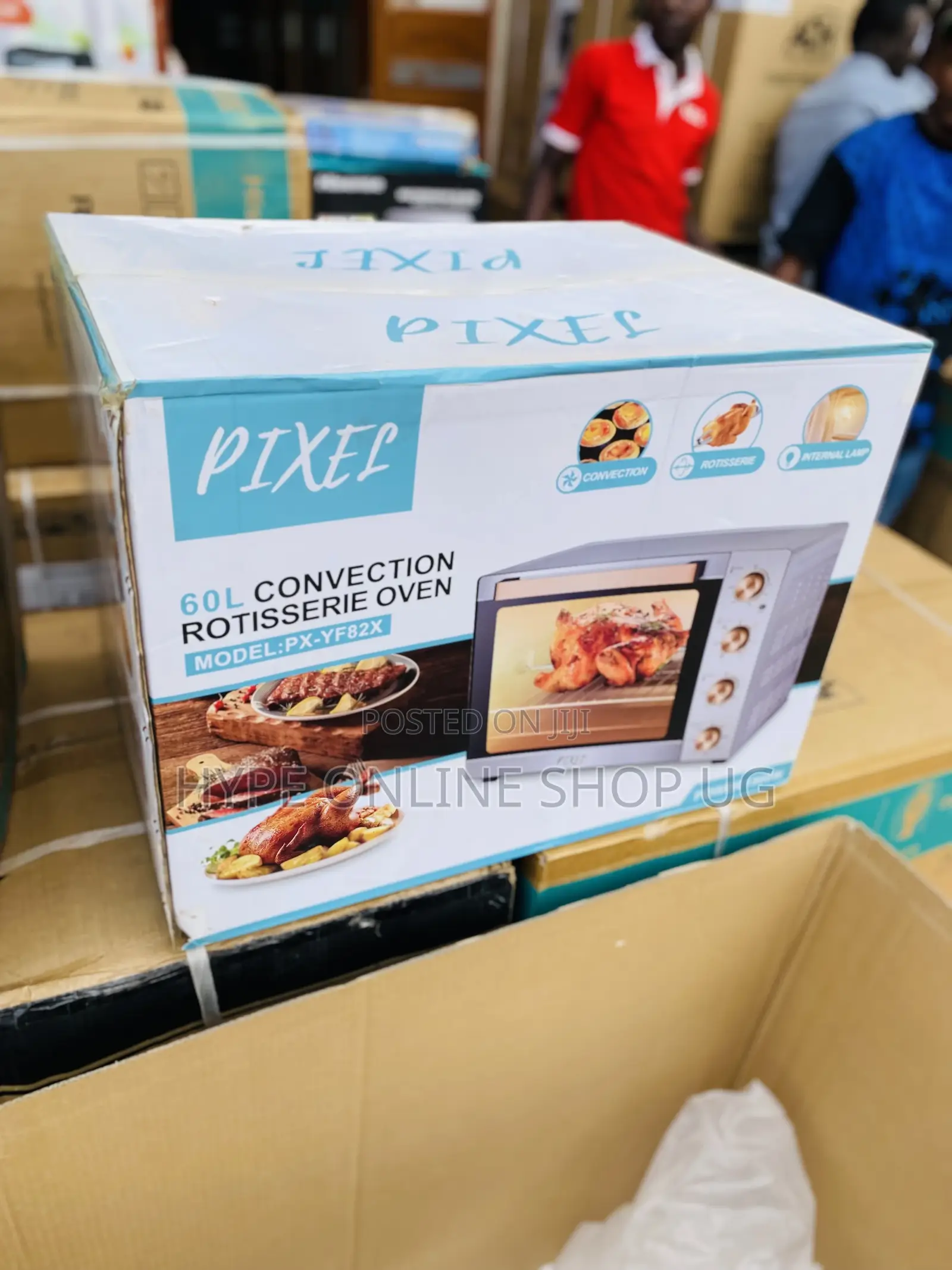 60L Mini Oven, It Roasts Meat and Grills