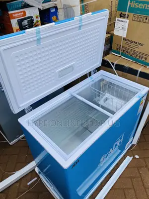Blue 250L Chest Freezer Fridge