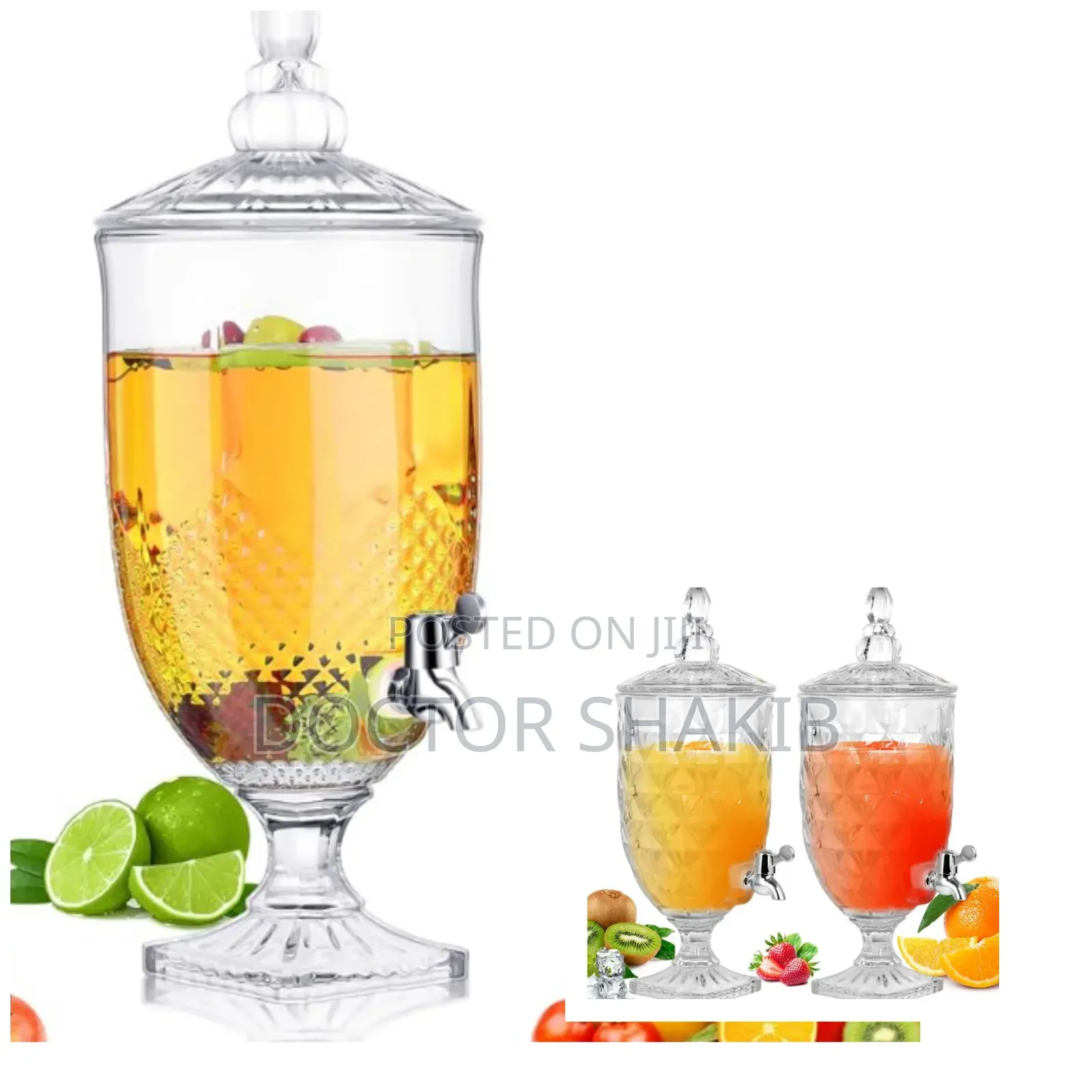 Juice Glass Quality Dispenser