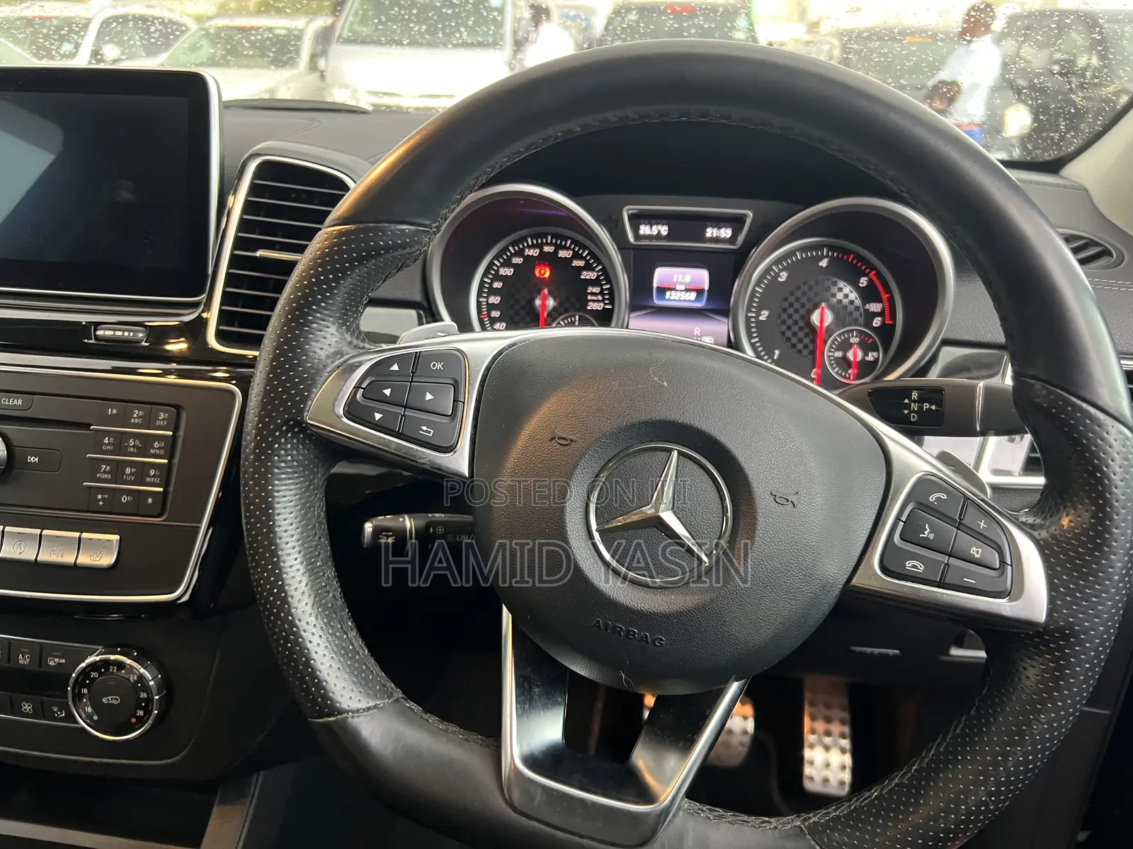 Mercedes-Benz GLE-Class 2016 Black