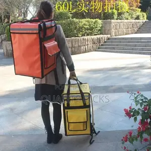 Portable Food Delivery Bag 42L Thermal Heat Insulated Bag