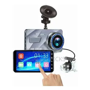4" Dash Cam for Car Front Rear With 32G TF Card, 1080P
