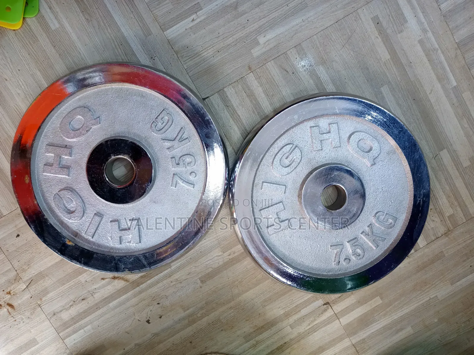 7.5kg Apair of Dumbell Plates Selling at 140000